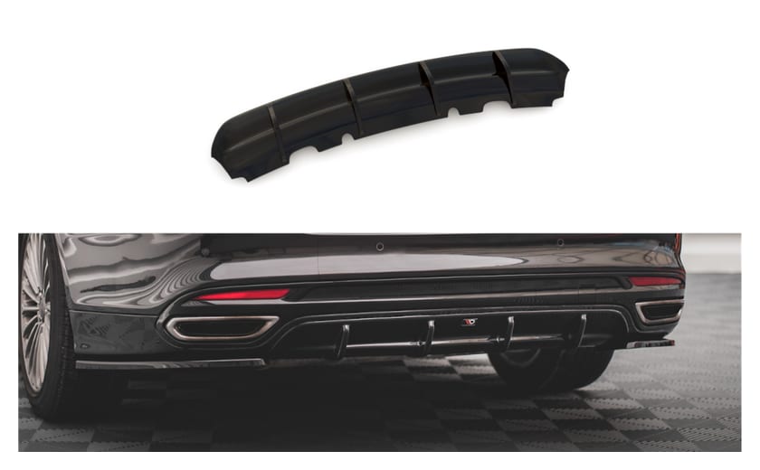 Dokładka Ford Mondeo V Zderzak Tył Gloss Black