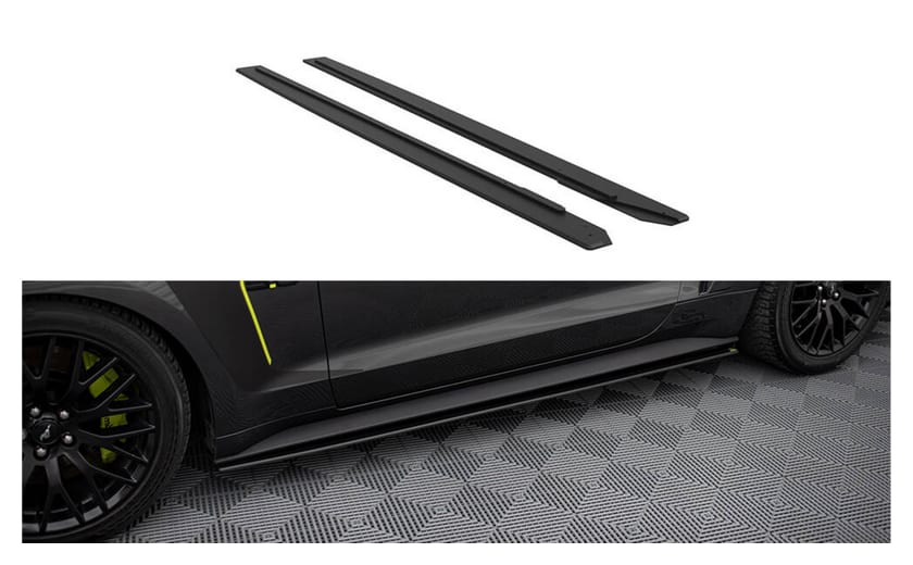 Dokładka Ford Mustang VI GT Progi Street Pro Black