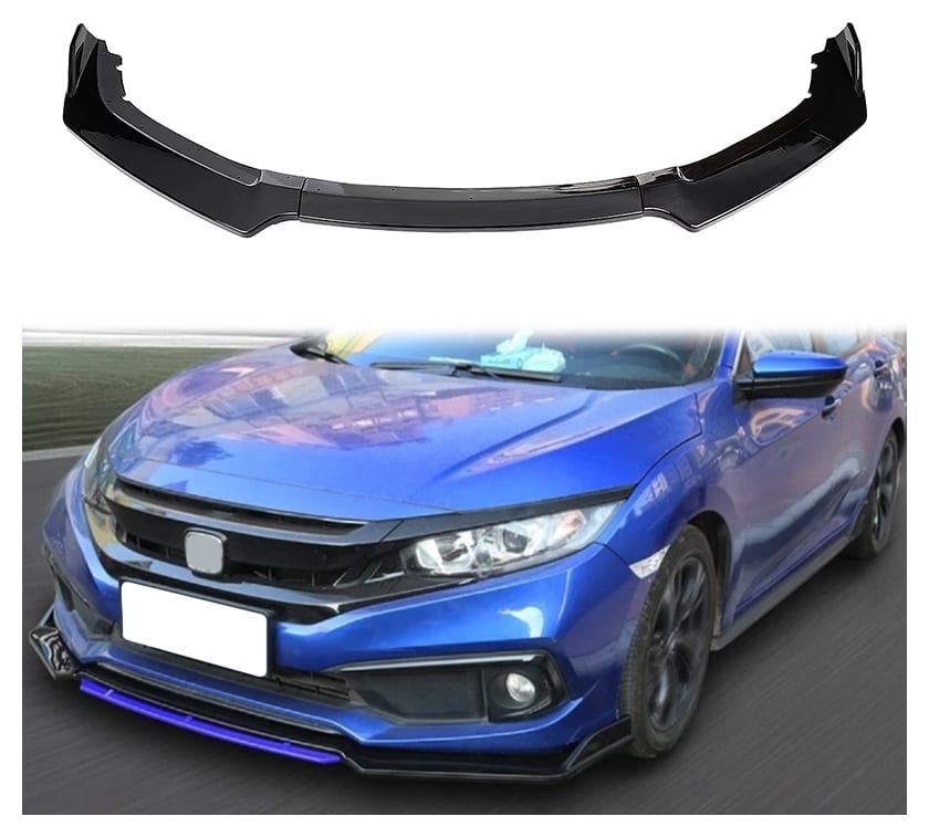 Dokładka Honda Civic X FK8 Zderzak przód Gloss Black