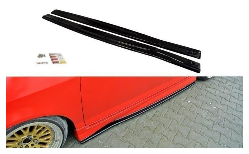 Dokładka Honda Jazz I Progi Mugen Style Gloss Black
