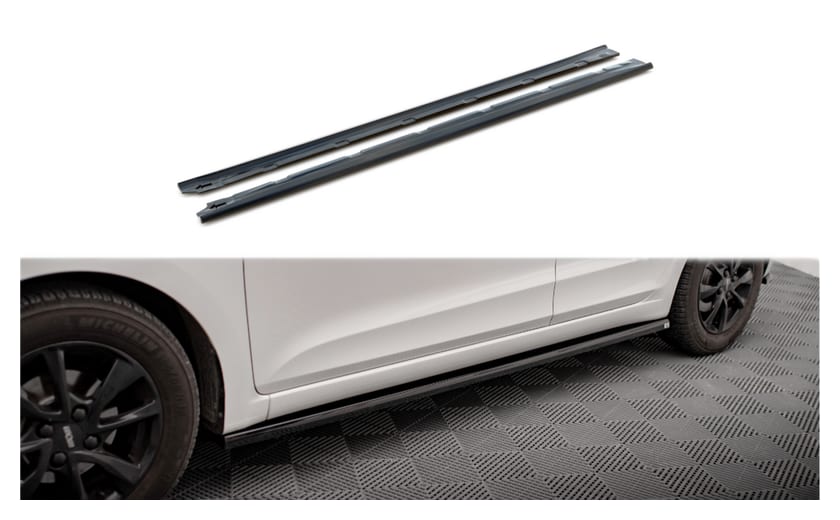 Dokładka Hyundai I20 II Facelift Progi Gloss Black