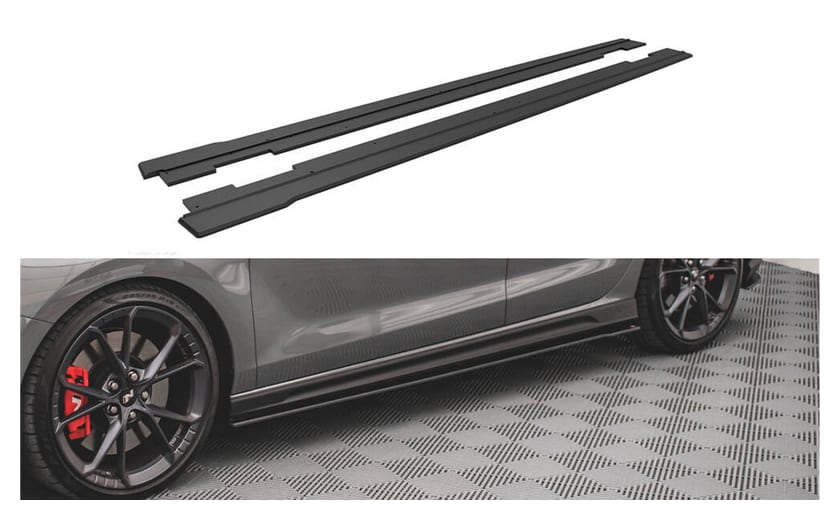 Dokładka Hyundai i30 III N Progi Street Pro v.2 Black