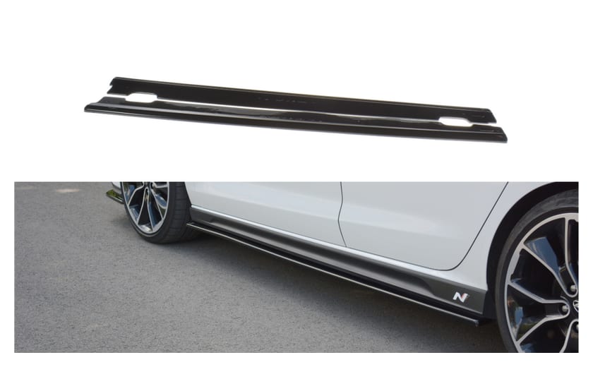Dokładka Hyundai I30 III N Progi v.1 Gloss Black