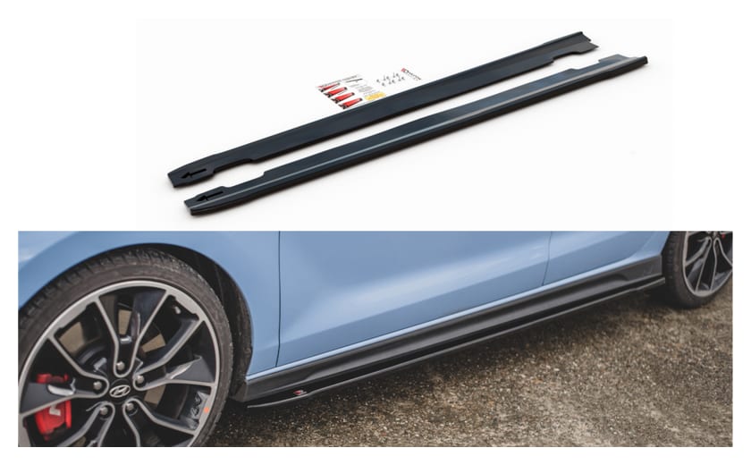 Dokładka Hyundai I30 III N Progi v.4 Gloss Black