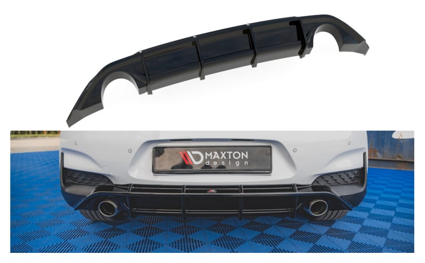 Dokładka Hyundai I30 III N Zderzak Tył v.3 Gloss Black