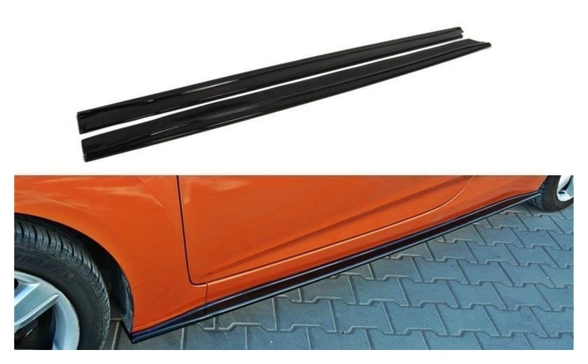 Dokładka Hyundai Veloster Progi Gloss Black