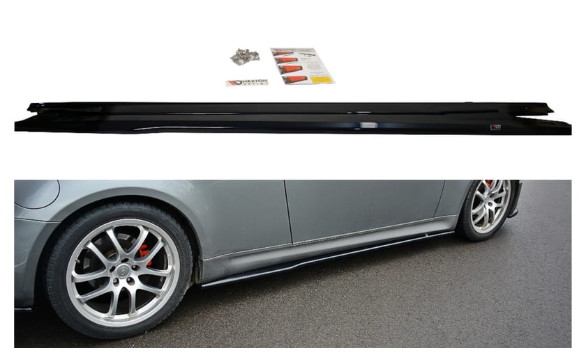 Dokładka Infiniti G35 Progi Gloss Black