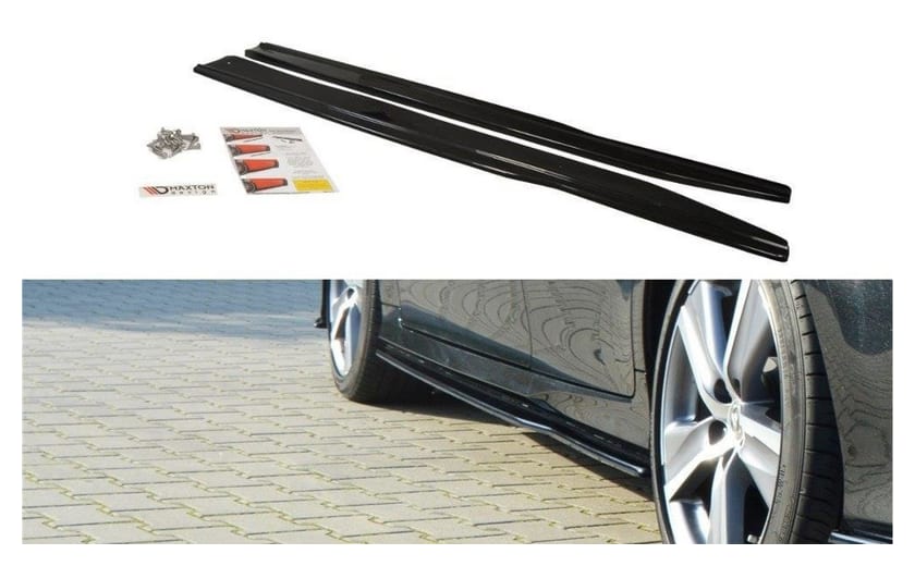 Dokładka Lexus GS IV Facelift Progi Gloss Black