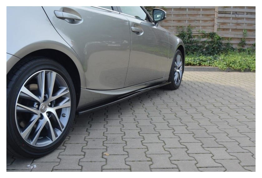 Dokładka Lexus IS III III Facelift Progi Gloss Black