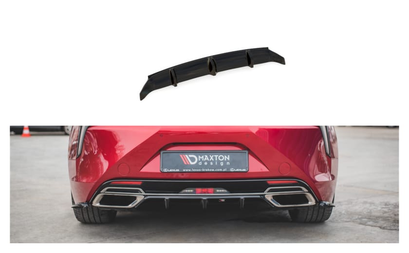 Dokładka Lexus LC 500 Zderzak Tył Gloss Black