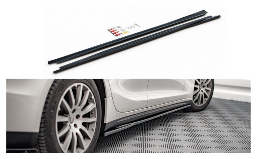 Dokładka Maserati Ghibli III Progi Gloss Black
