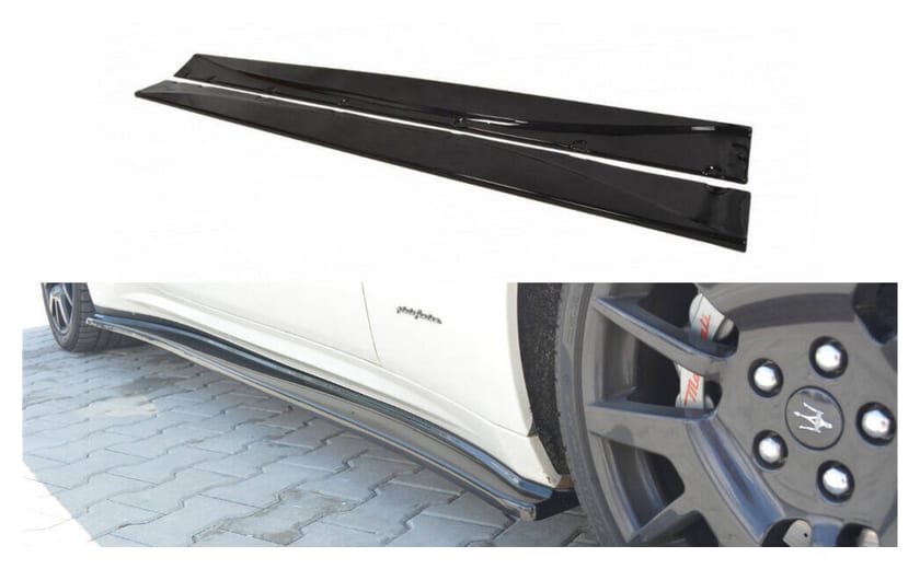 Dokładka Maserati Granturismo I Progi Gloss Black