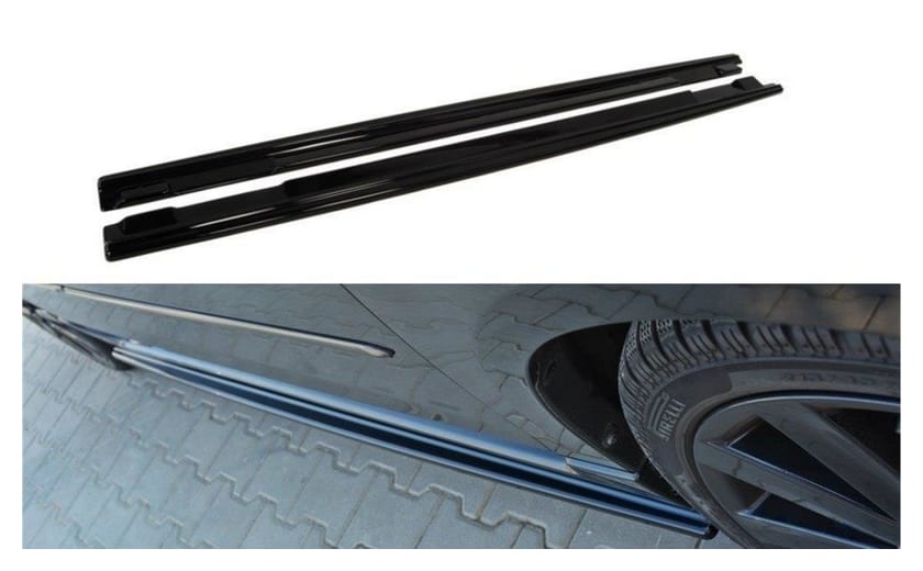 Dokładka Mazda 3 I MPS Progi Gloss Black
