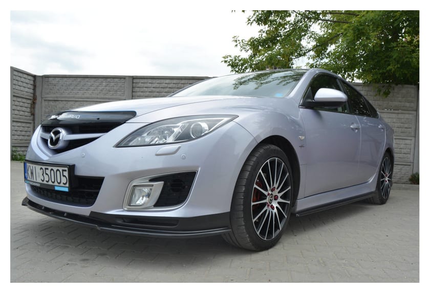 Dokładka Mazda 6 II Sport Hatch Progi Gloss Black