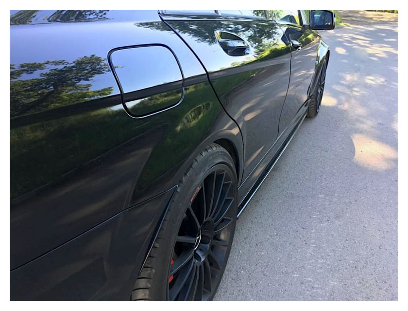 Dokładka Mercedes-Benz C63 AMG W204 Facelift S204 Facelift Progi Gloss Black