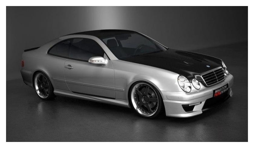 Dokładka Mercedes-Benz CLK W208 Progi