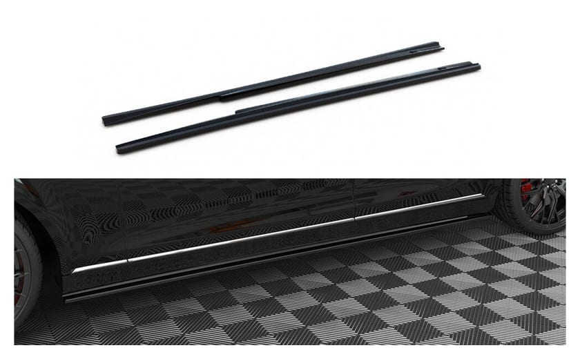 Dokładka Mercedes-Benz S Long W222 Progi