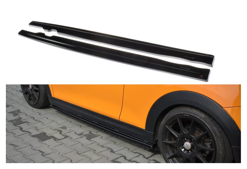 Dokładka Mini COOPER S III 3-DOOR (F56) Progi Gloss Black