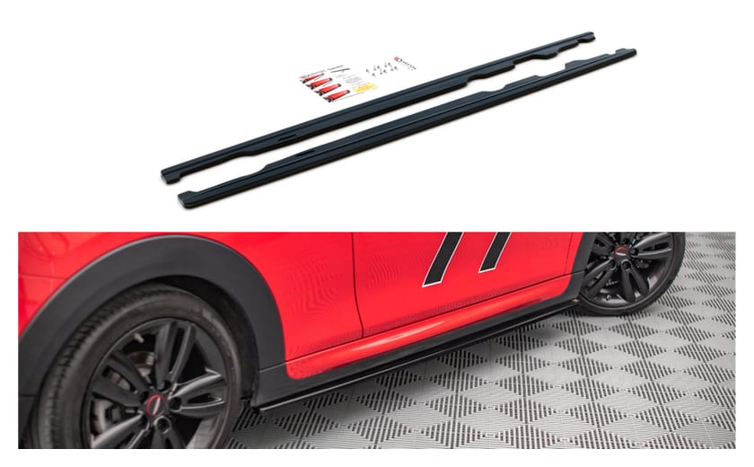 Dokładka Mini Cooper S John Cooper Works F56 Progi Gloss Black