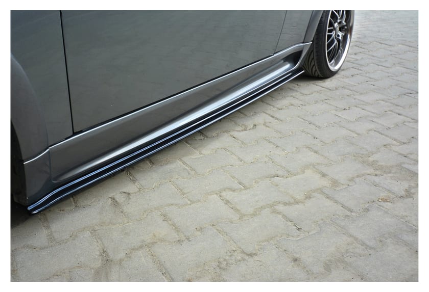 Dokładka Mini R53 COOPER S JCW Progi Gloss Black
