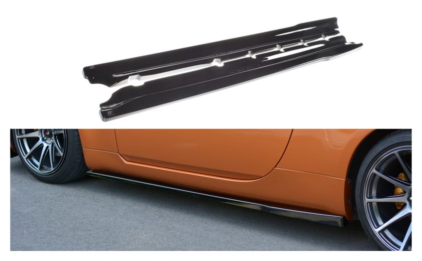 Dokładka Nissan 350Z Progi Gloss Black