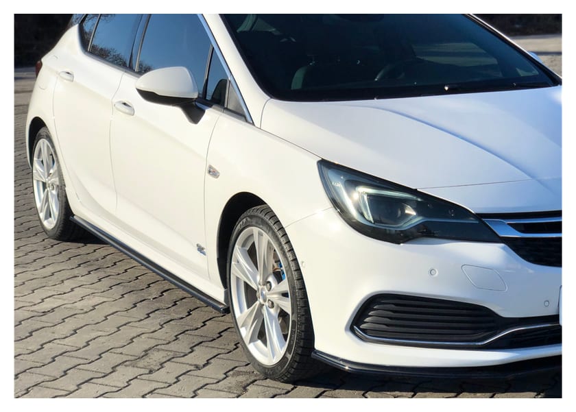 Dokładka OPEL ASTRA K OPC-LINE Progi Gloss Black