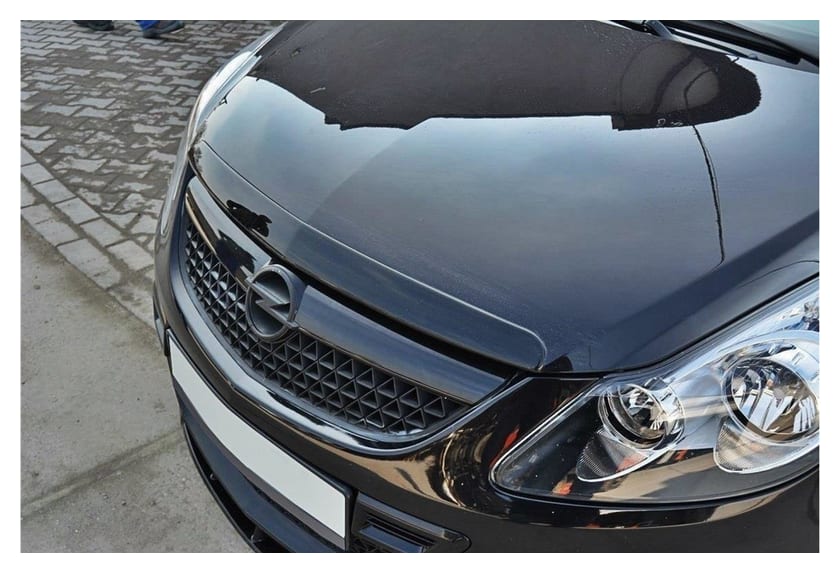 Dokładka Opel Corsa D OPC VXR Maska Gloss Black