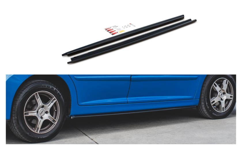 Dokładka Peugeot 207 Sport Progi Gloss Black