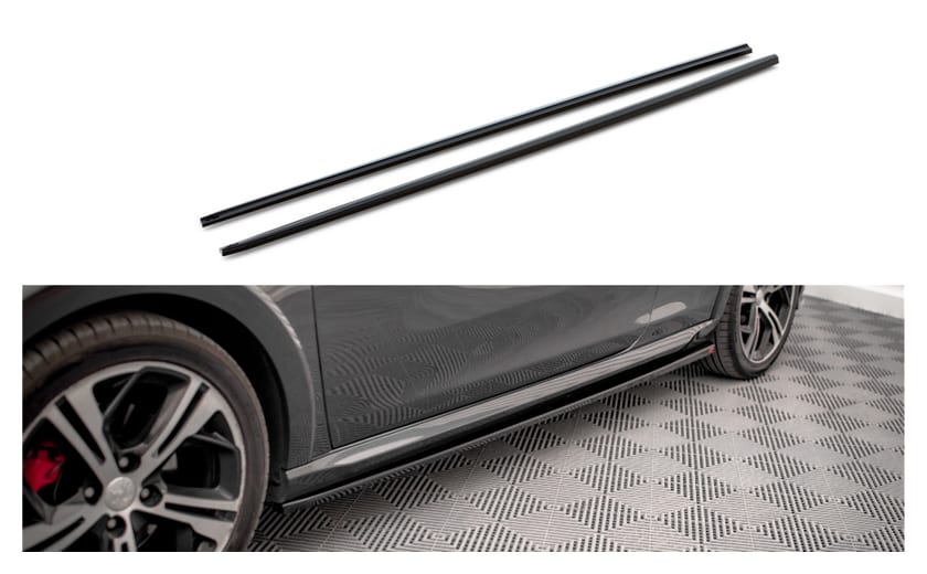 Dokładka Peugeot 208 GTi I Progi Gloss Black