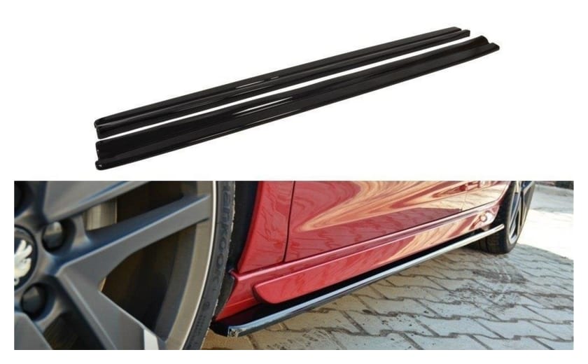 Dokładka Peugeot 308 II GTI Progi Gloss Black