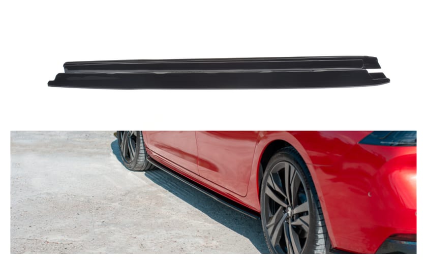 Dokładka Peugeot 508 GT II Progi Gloss Black