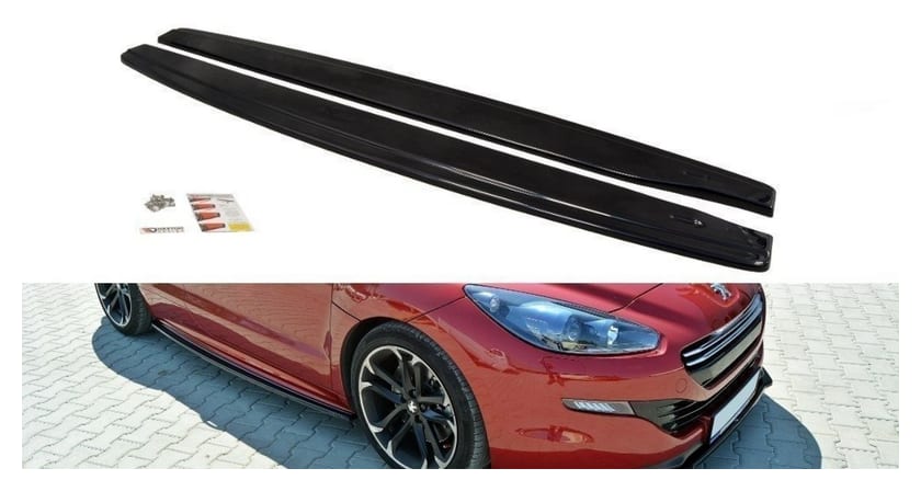 Dokładka Peugeot RCZ Progi Gloss Black