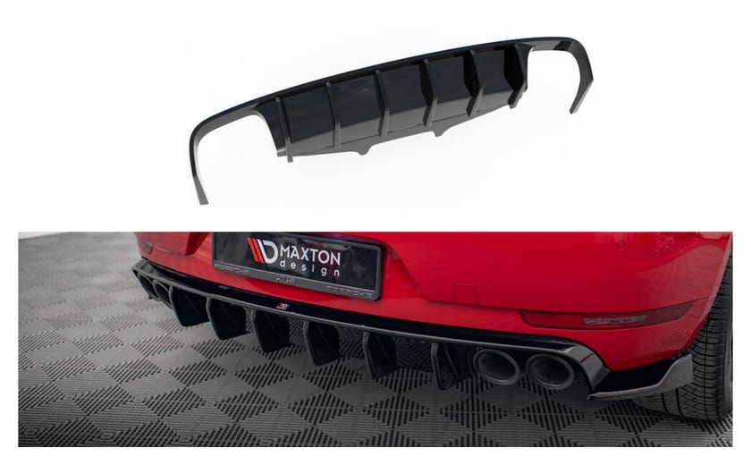 Dokładka Porsche Macan GTS Sport Design Mk1 Facelift Zderzak Tył
