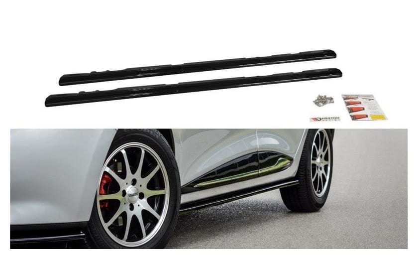 Dokładka Renault Clio IV Progi Gloss Black