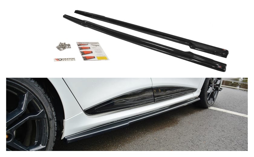 Dokładka Renault Clio IV RS Progi Gloss Black