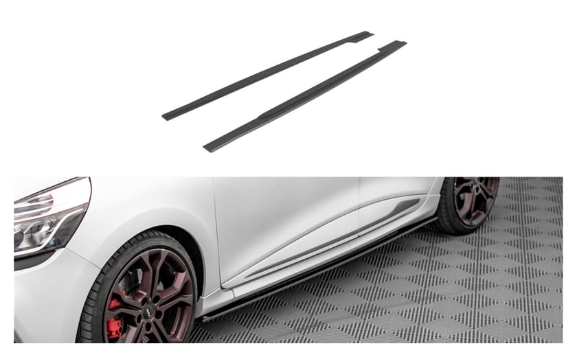 Dokładka Renault Clio RS IV Progi Street Pro Black-Red