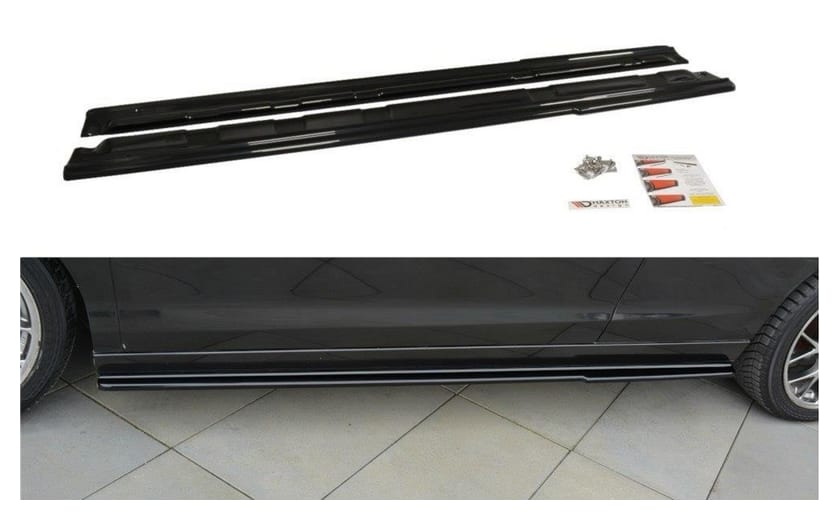 Dokładka Renault Laguna III Progi Gloss Black