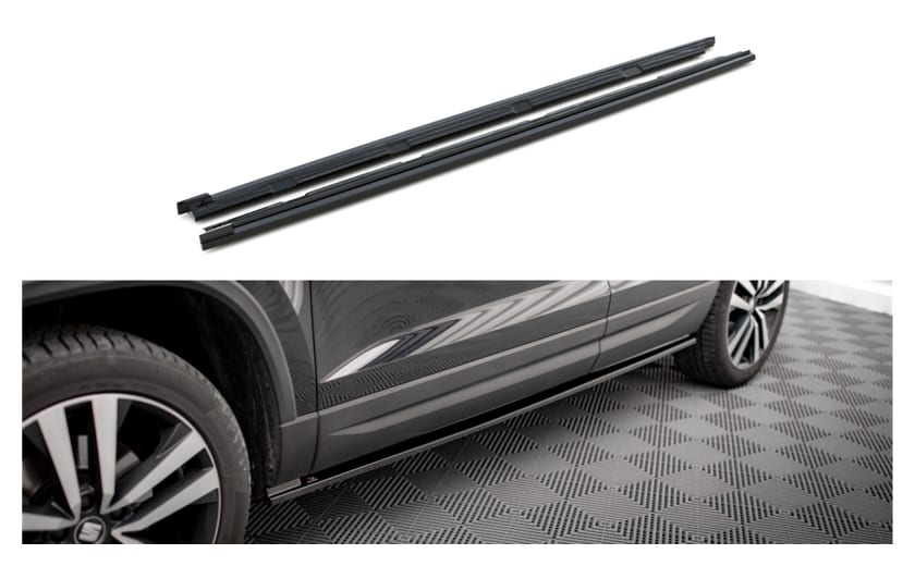 Dokładka Seat Ateca I Progi Gloss Black