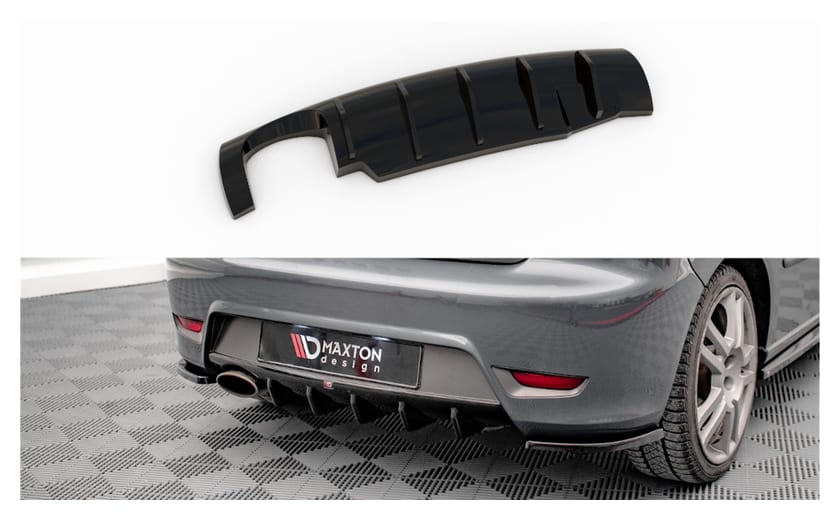 Dokładka Seat Ibiza Cupra III Zderzak Tył Gloss Black
