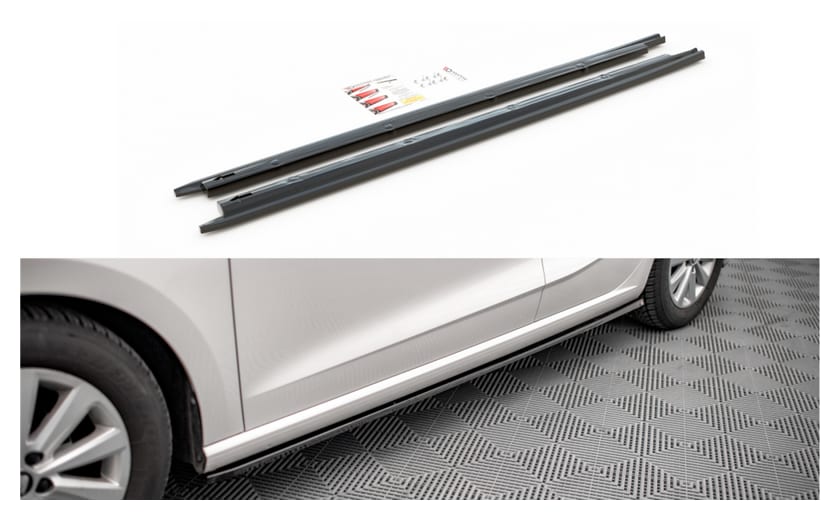 Dokładka Seat Ibiza FR Standard V Progi v.1 Gloss Black