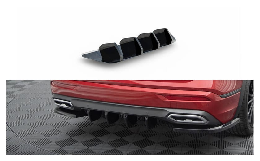 Dokładka Seat Tarraco FR I Zderzak Tył Gloss Black