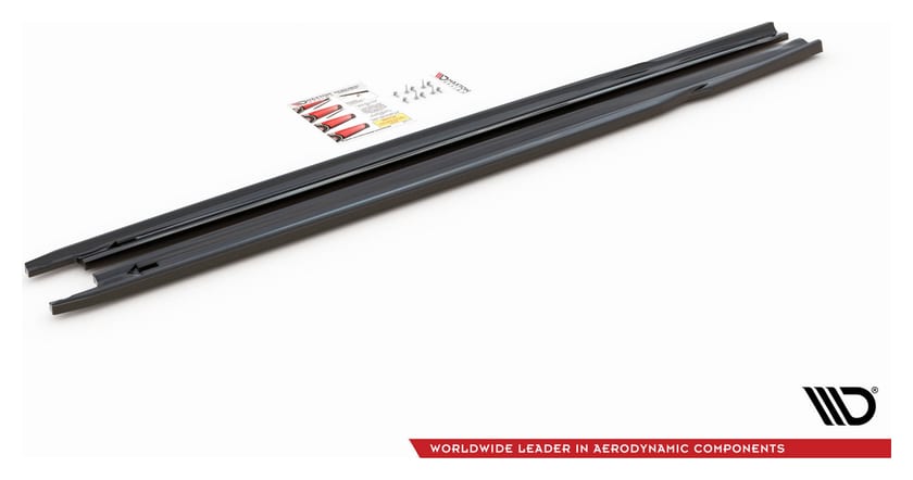 Dokładka Skoda Octavia IV RS Progi v.1 Gloss Black