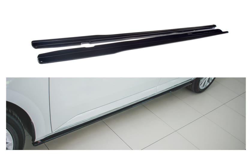 Dokładka Skoda Superb III Facelift Progi Gloss Black