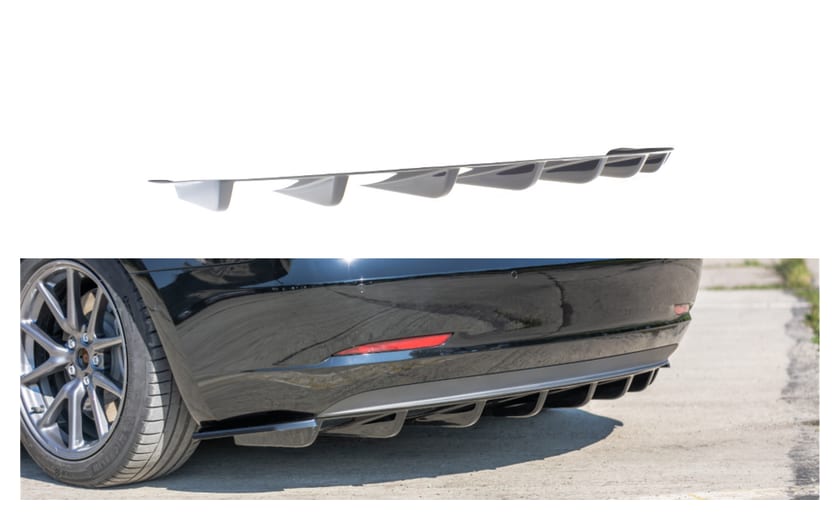 Dokładka Tesla Model 3 Tył Gloss Black