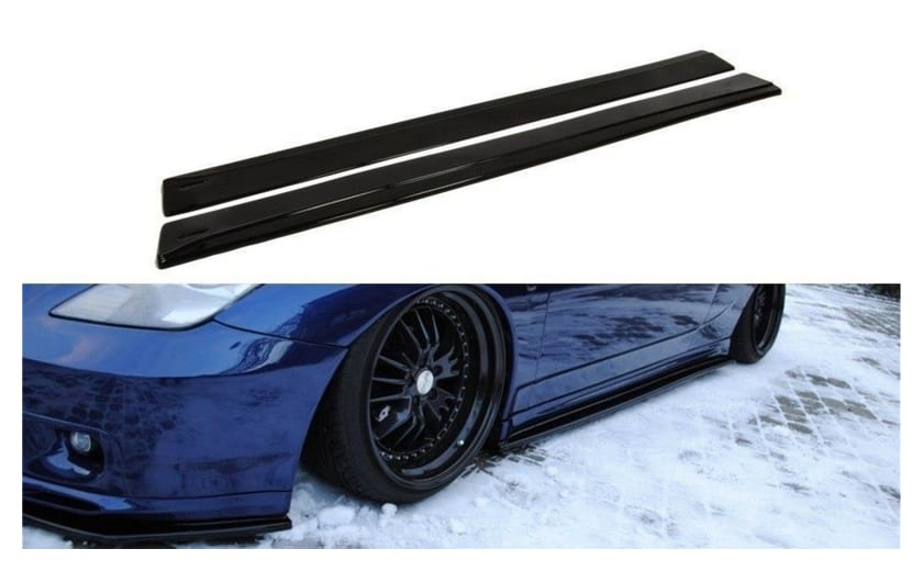Dokładka Toyota Celica T23 TS Progi Gloss Black
