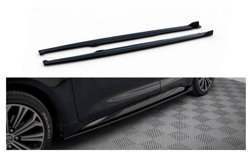 Dokładka Toyota Corolla XII Progi Gloss Black
