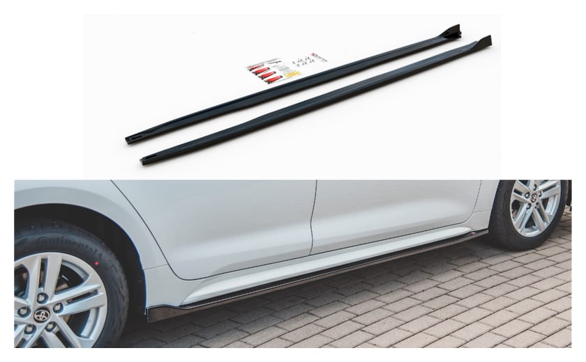 Dokładka Toyota Corolla XII Touring Sports Progi Gloss Black