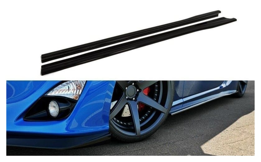 Dokładka Toyota GT86 Progi Gloss Black