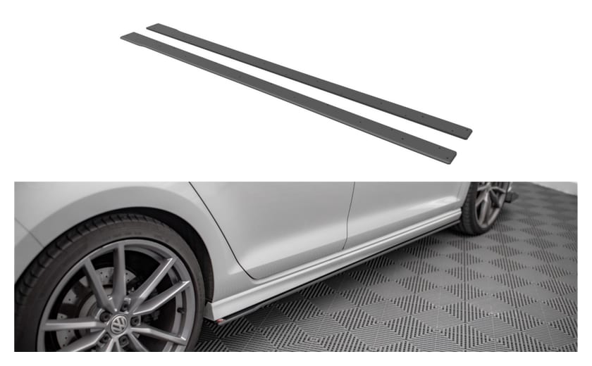 Dokładka Volkswagen Golf 7 R Progi Street Pro Black