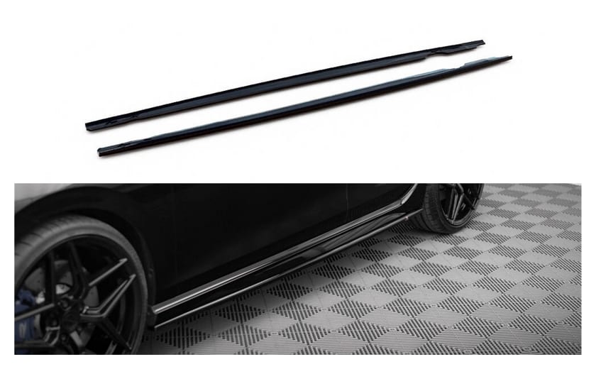 Dokładka Volkswagen Golf 8 R Progi v.3